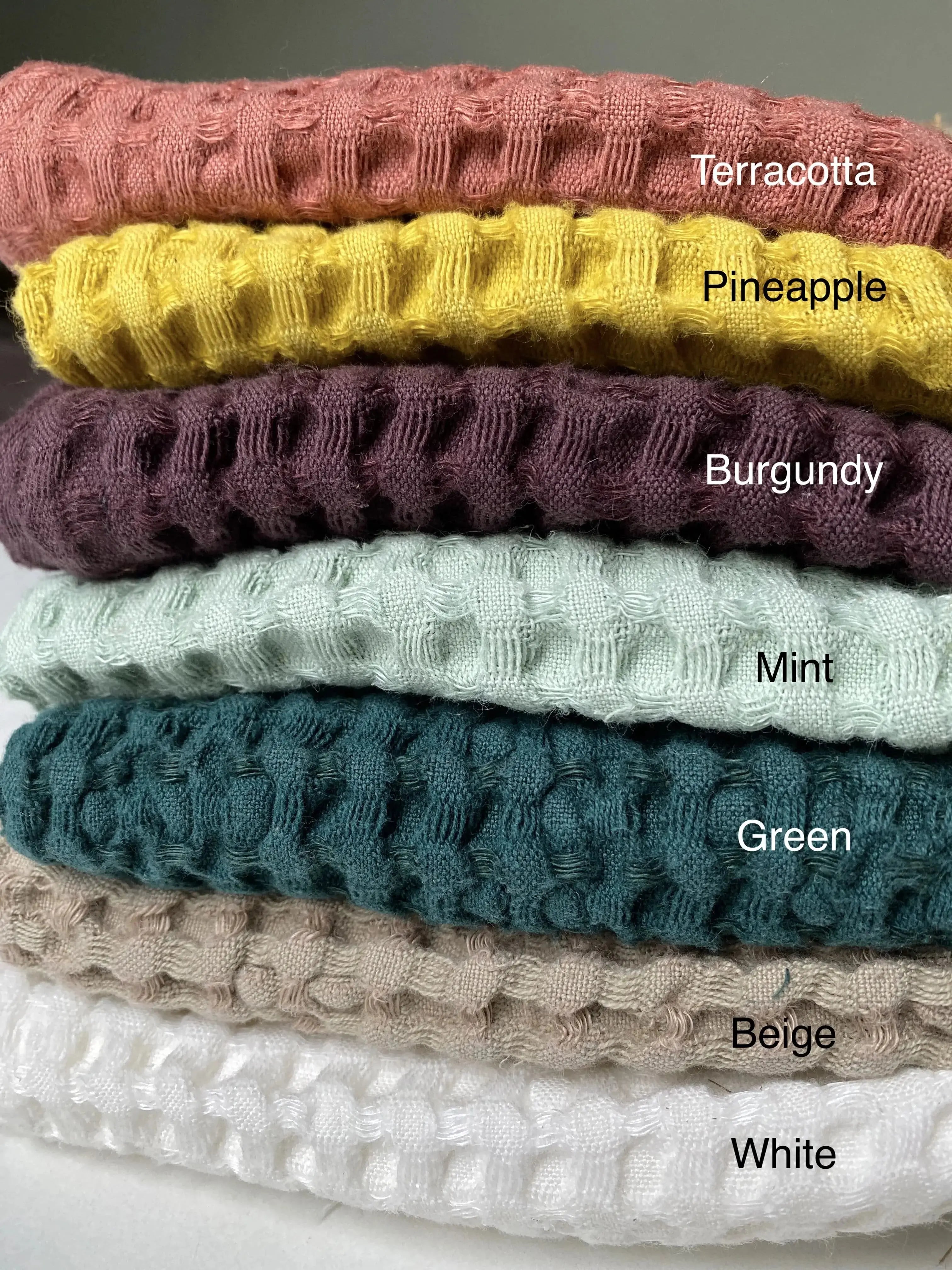 Linen Waffle SPA Bath Mat Epic Linen