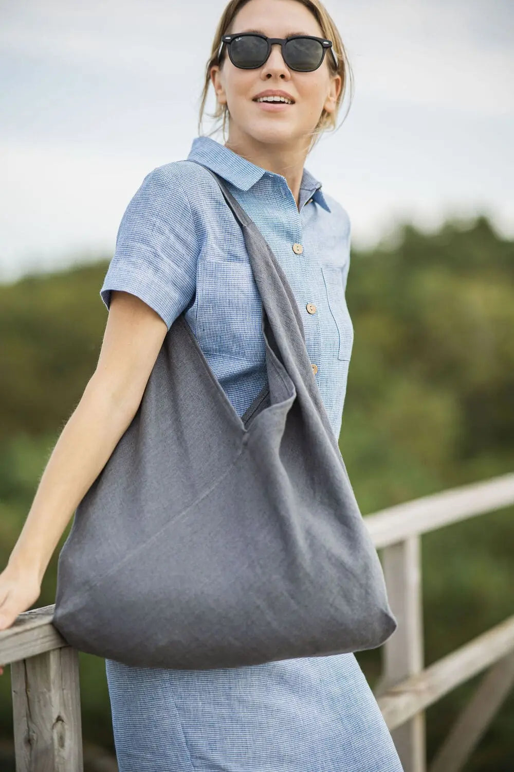 Relaxed Linen Tote