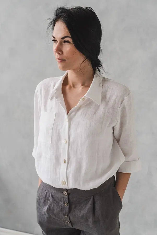 Classic Linen Shirt - Epic Linen luxury linen