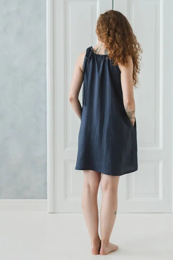 Linen Beach Dress - Epic Linen luxury linen