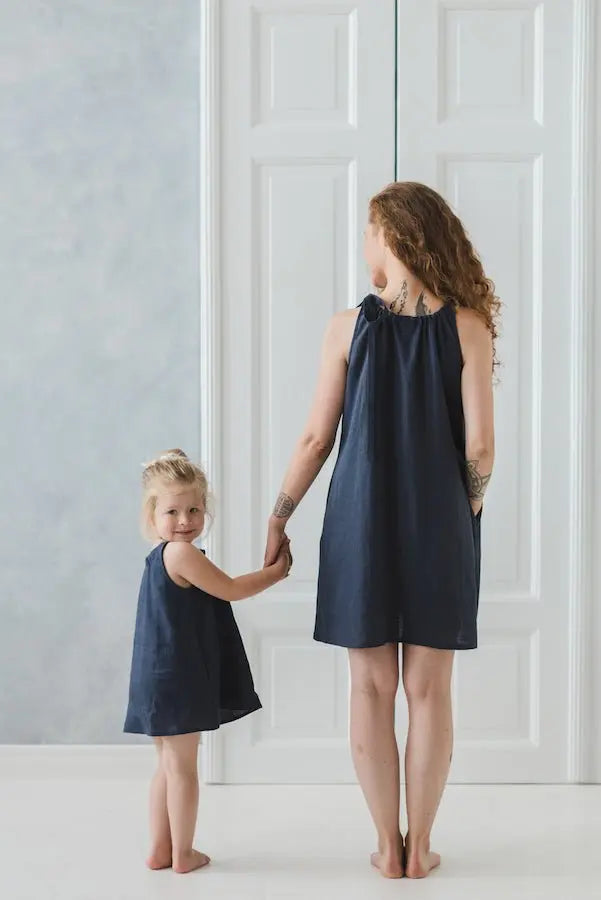 Linen Beach Dress - Epic Linen luxury linen