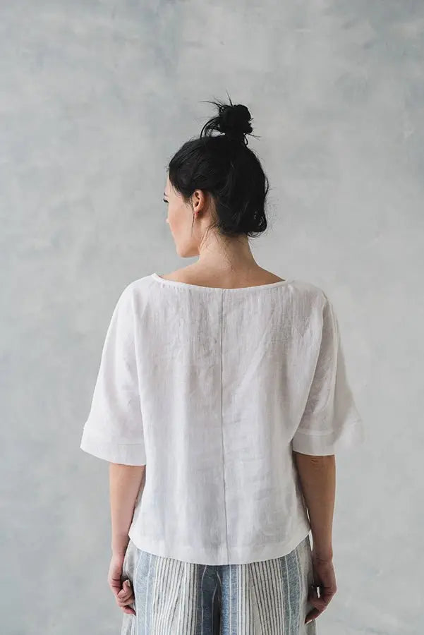 Linen Blouse Jazz - Epic Linen luxury linen