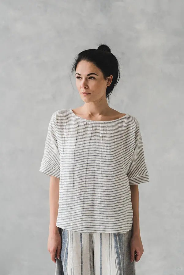 Linen Blouse Jazz - Epic Linen luxury linen