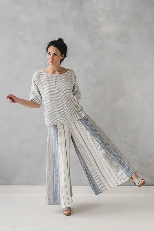 Linen Blouse Jazz - Epic Linen luxury linen