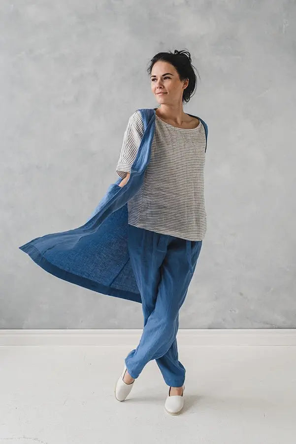 Linen Blouse Jazz - Epic Linen luxury linen