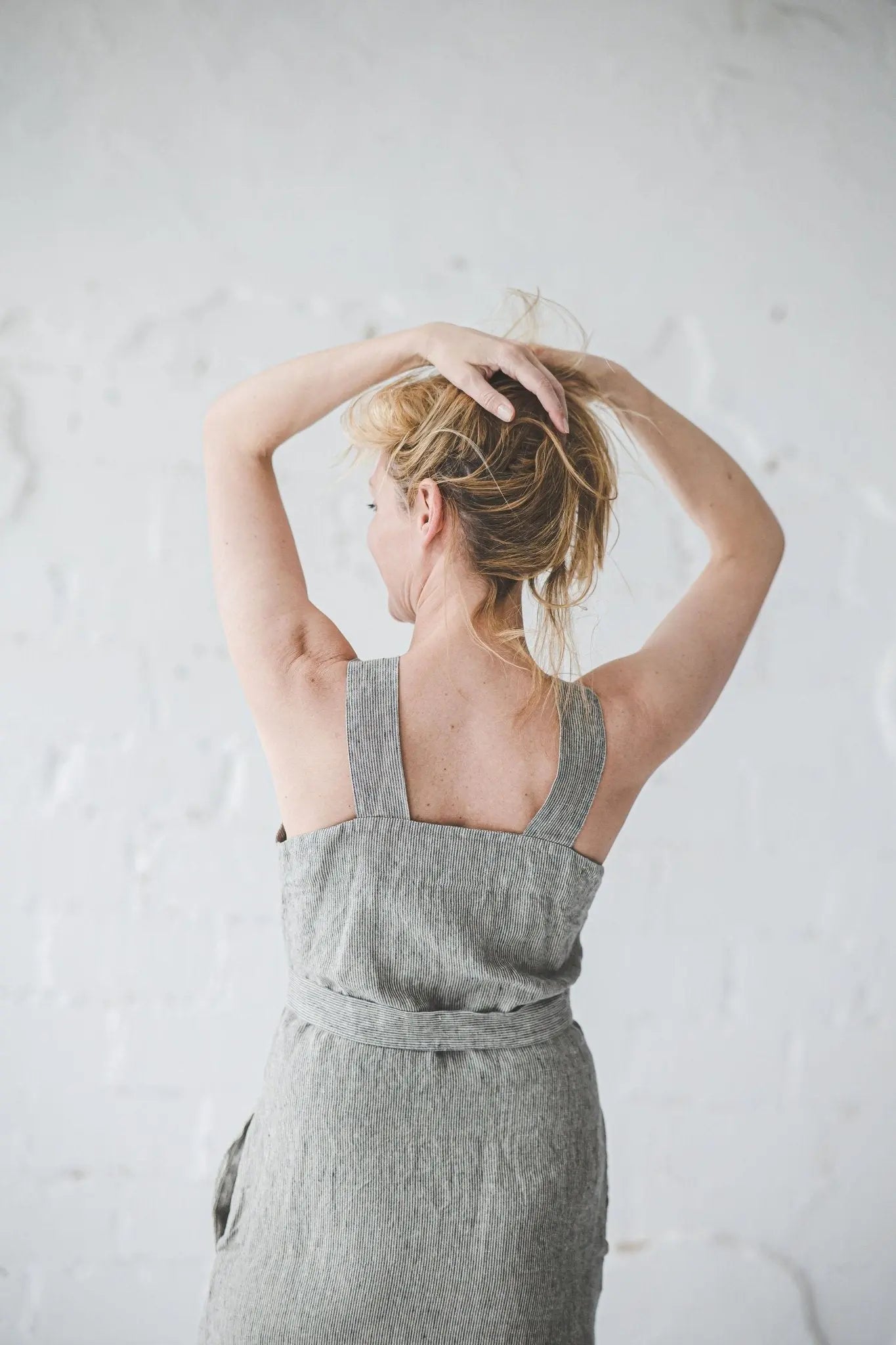 Linen Button Down Dress - Epic Linen luxury linen