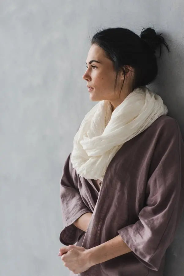 Linen Kimono Jacket - Epic Linen luxury linen
