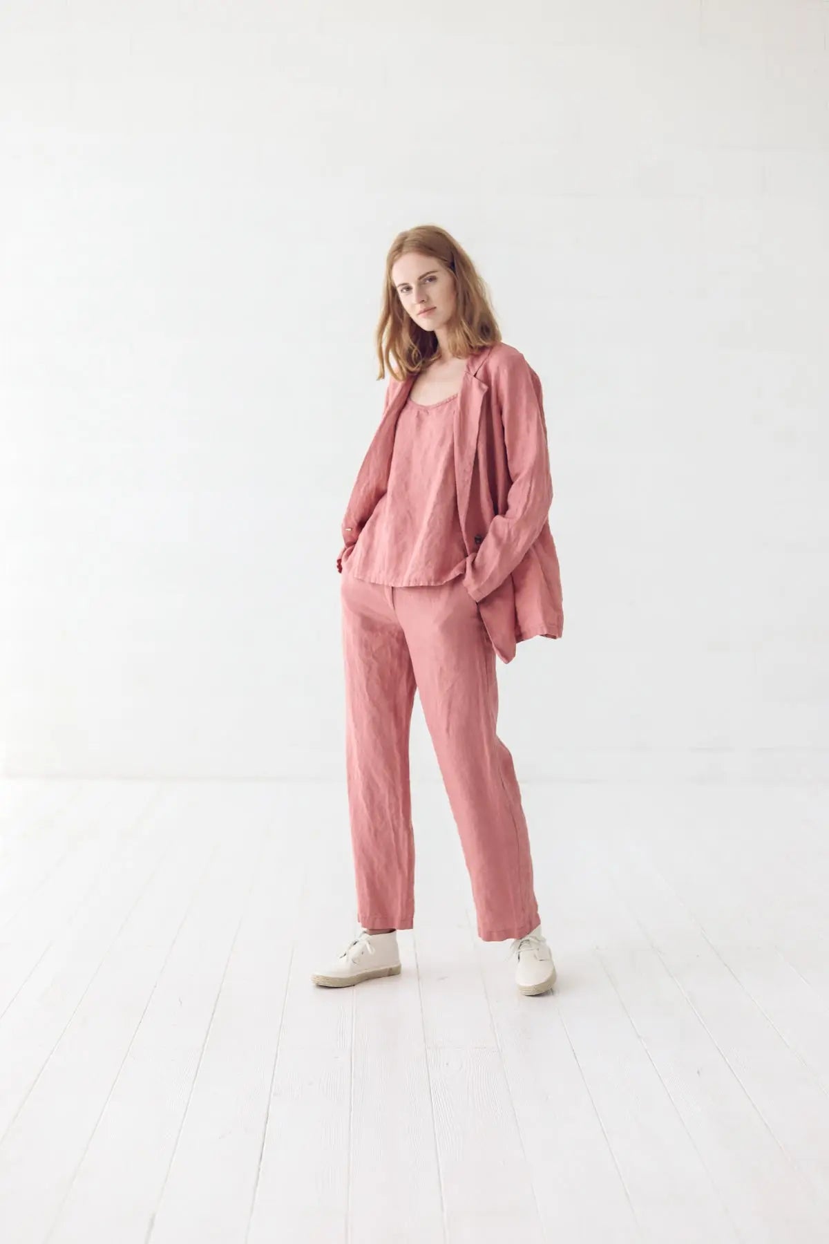 Linen Pants Classic Style - Epic Linen luxury linen