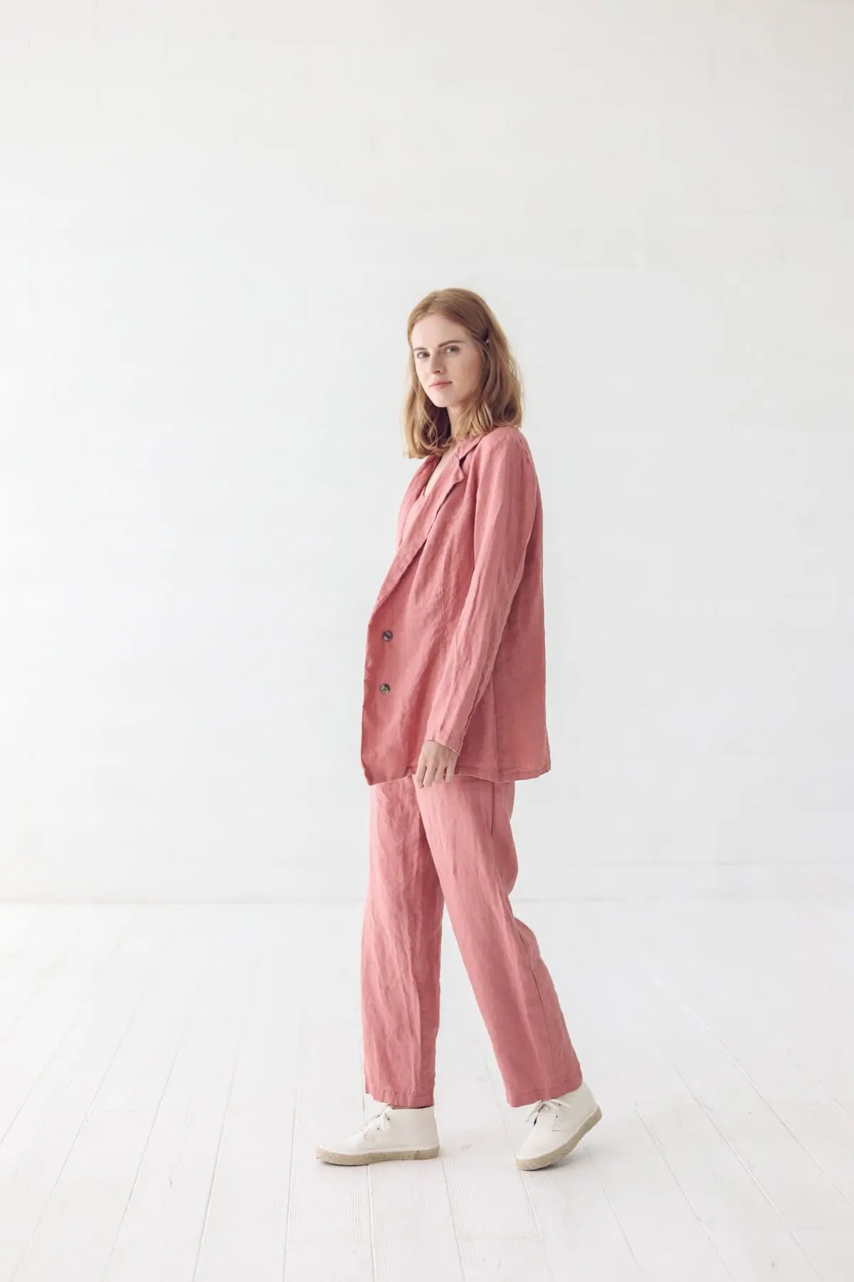 Linen Pants Classic Style - Epic Linen luxury linen