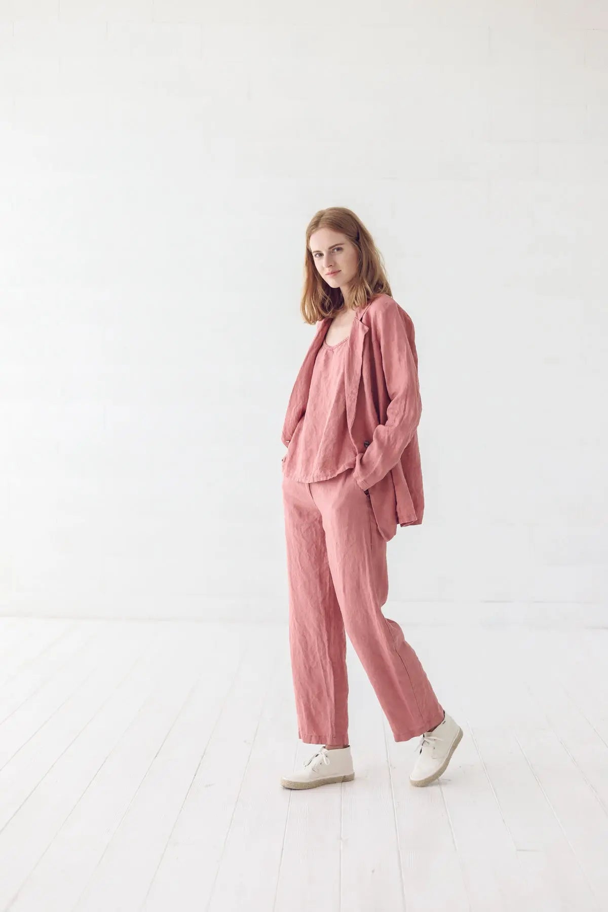 Linen Pants Classic Style - Epic Linen luxury linen