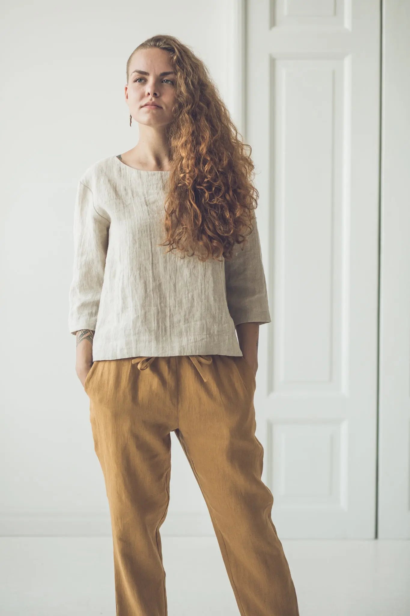 Linen Pants Rome - Epic Linen luxury linen