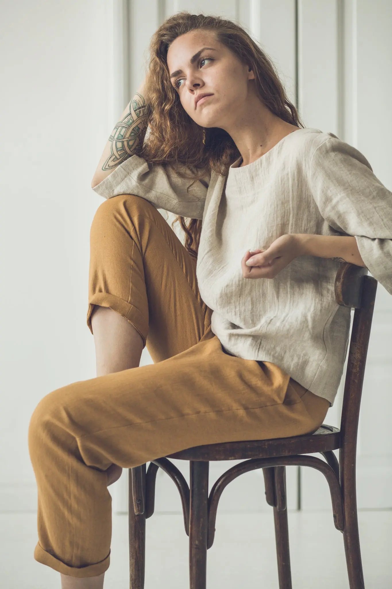 Linen Pants Rome - Epic Linen luxury linen