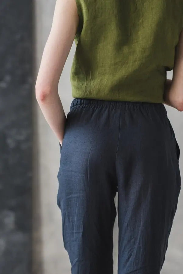 Linen Pants Rome - Epic Linen luxury linen