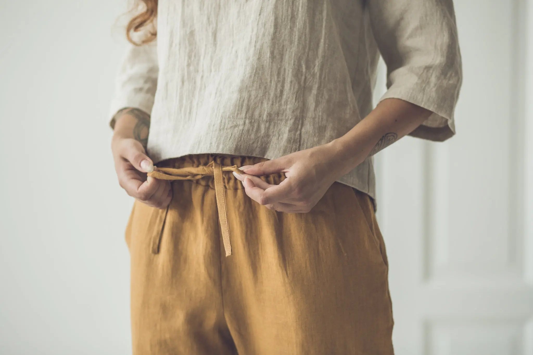 Linen Pants Rome - Epic Linen luxury linen