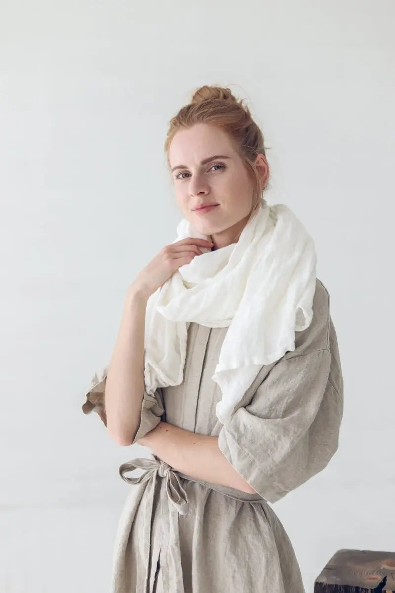 Linen Shirt Dress - Epic Linen luxury linen