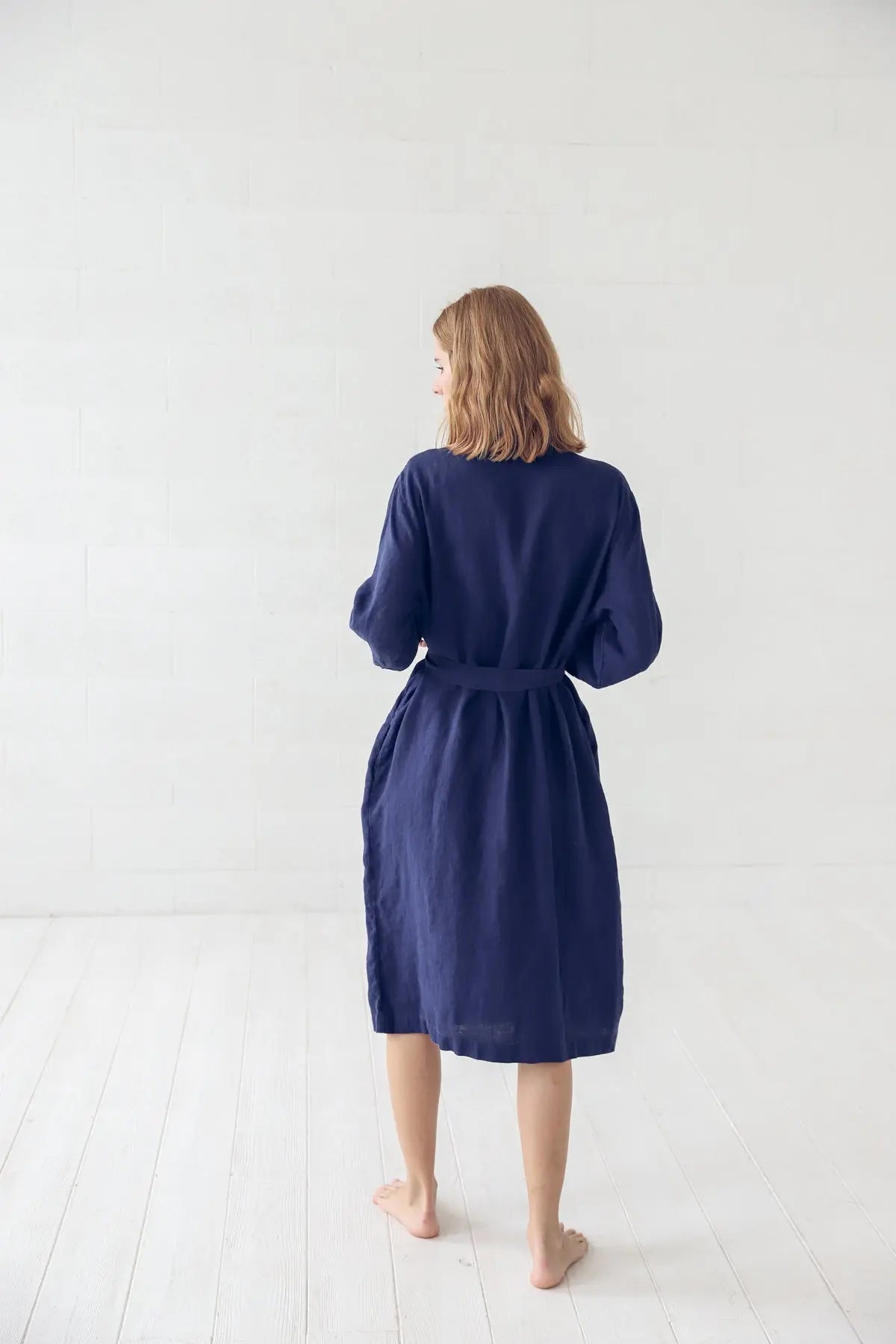 Linen Shirt Dress - Epic Linen luxury linen