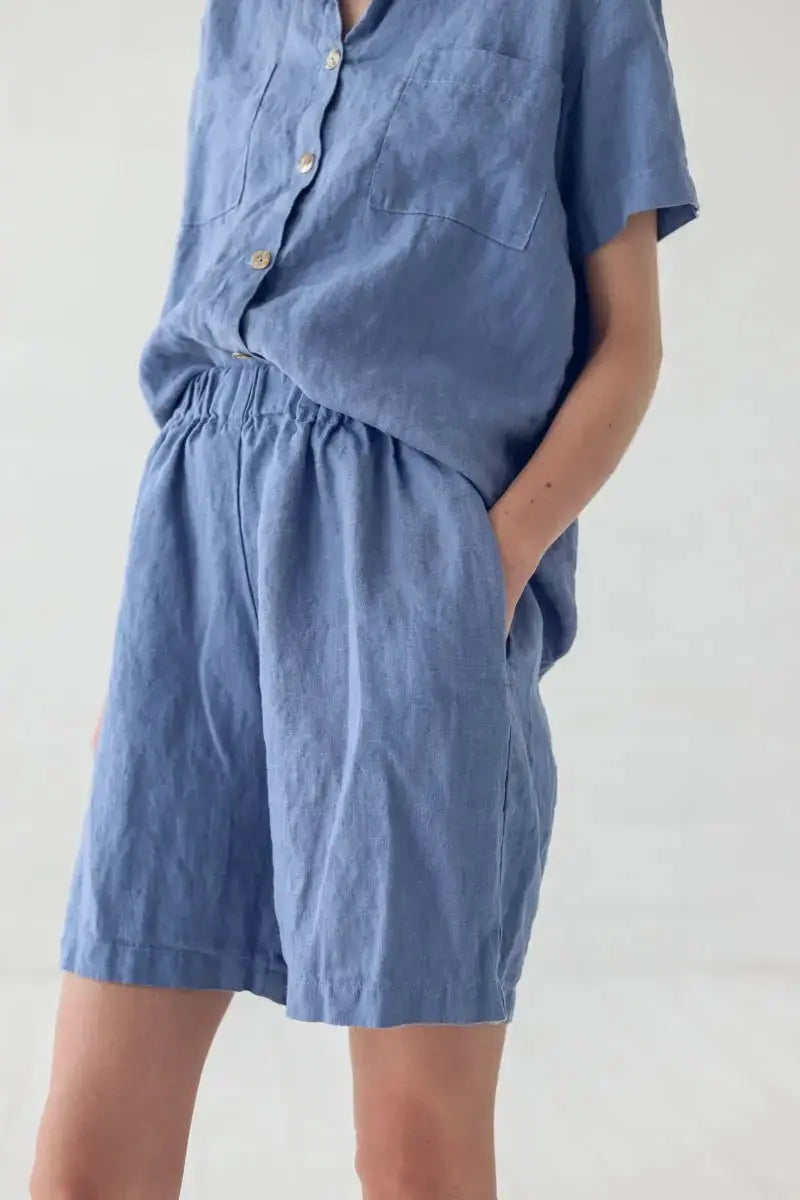 Linen Shorts - Epic Linen luxury linen