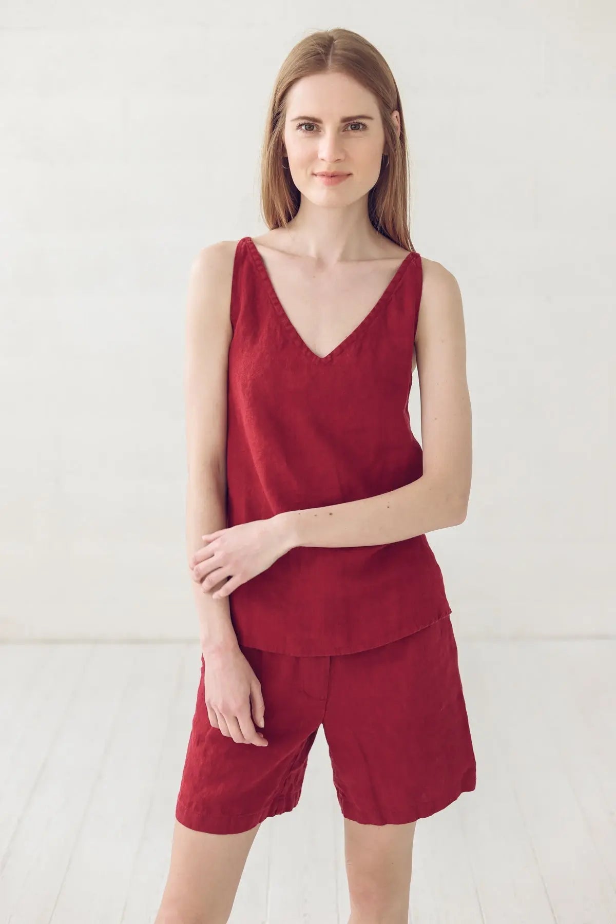 Linen Slip Tank Top - Epic Linen luxury linen