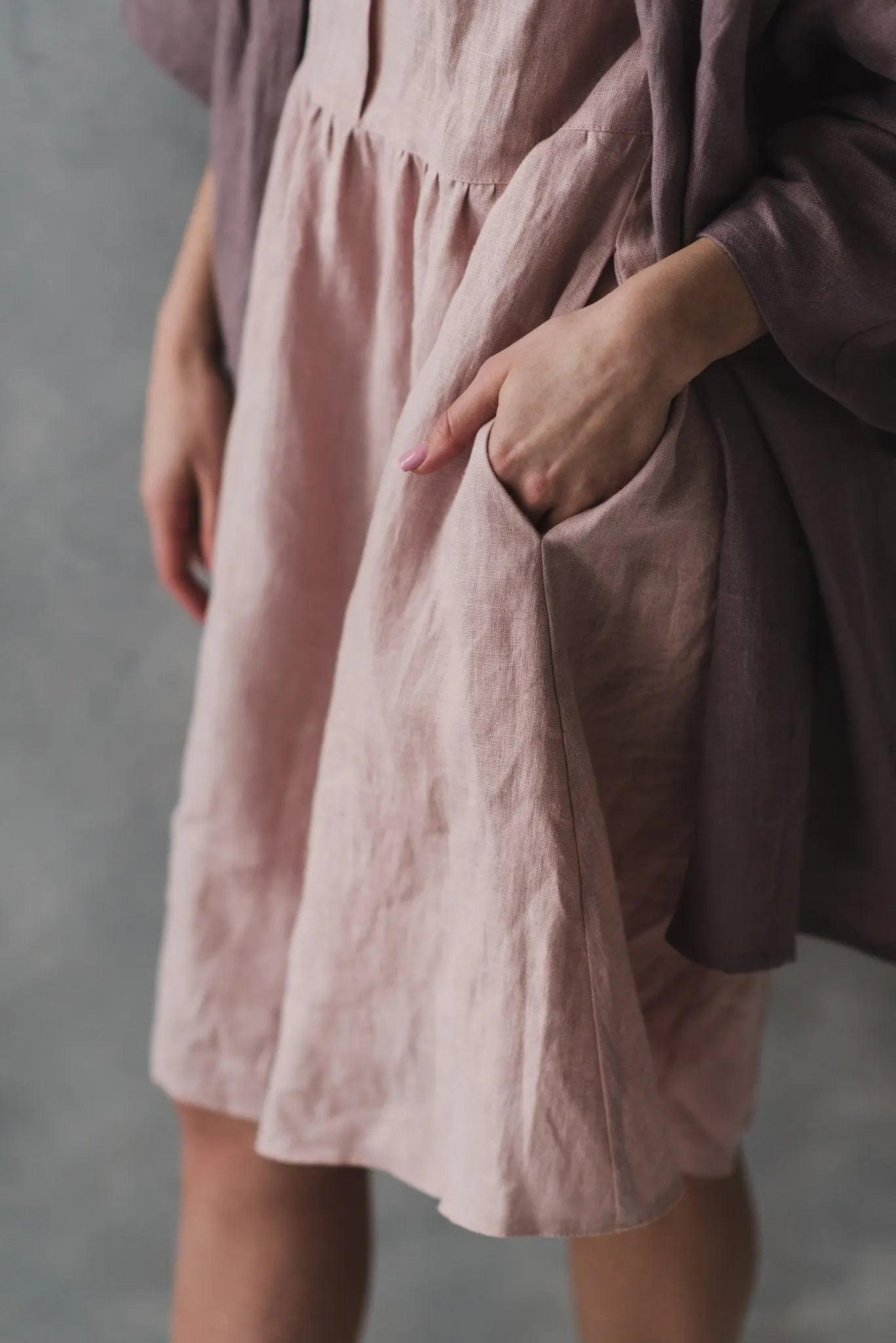 Linen Swing Dress - Epic Linen luxury linen