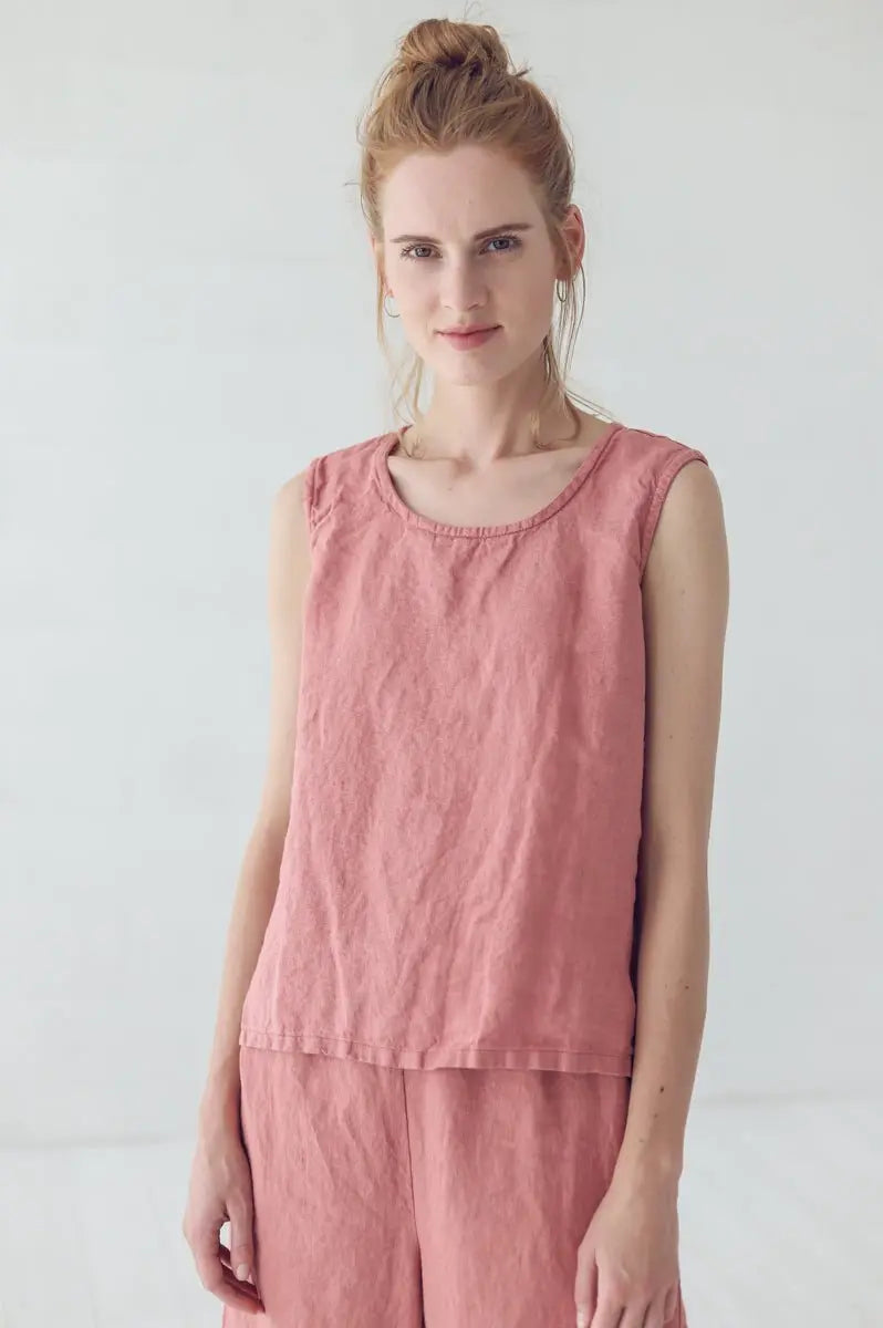 Linen Top Ana - Epic Linen luxury linen
