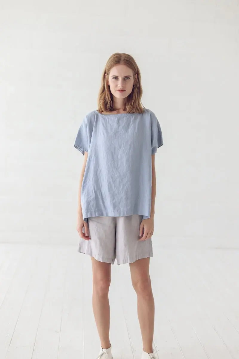 Linen Top ULA - Epic Linen luxury linen