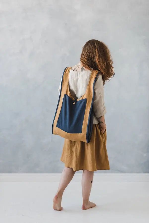 Linen Tote Bag - Epic Linen luxury linen