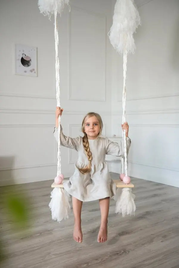 Long Sleeve Dress Eve - Epic Linen luxury linen