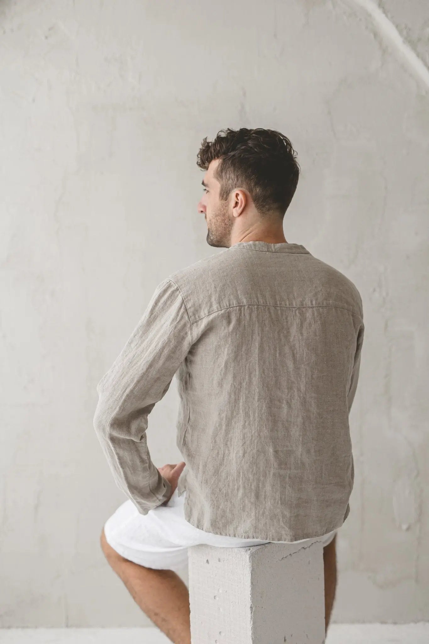 Long Sleeve Linen Top - Epic Linen luxury linen