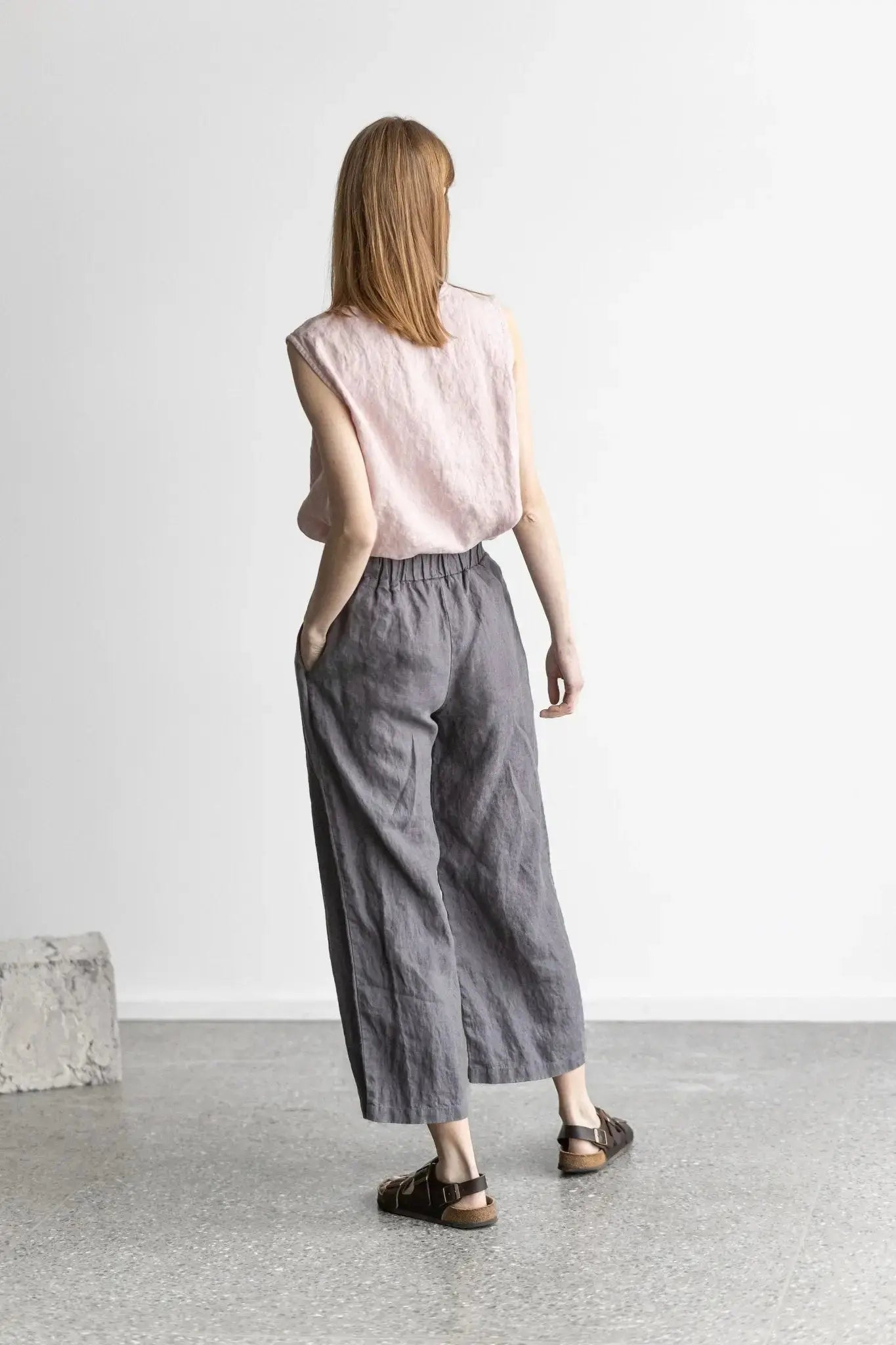 Loose Linen Pants - Epic Linen luxury linen