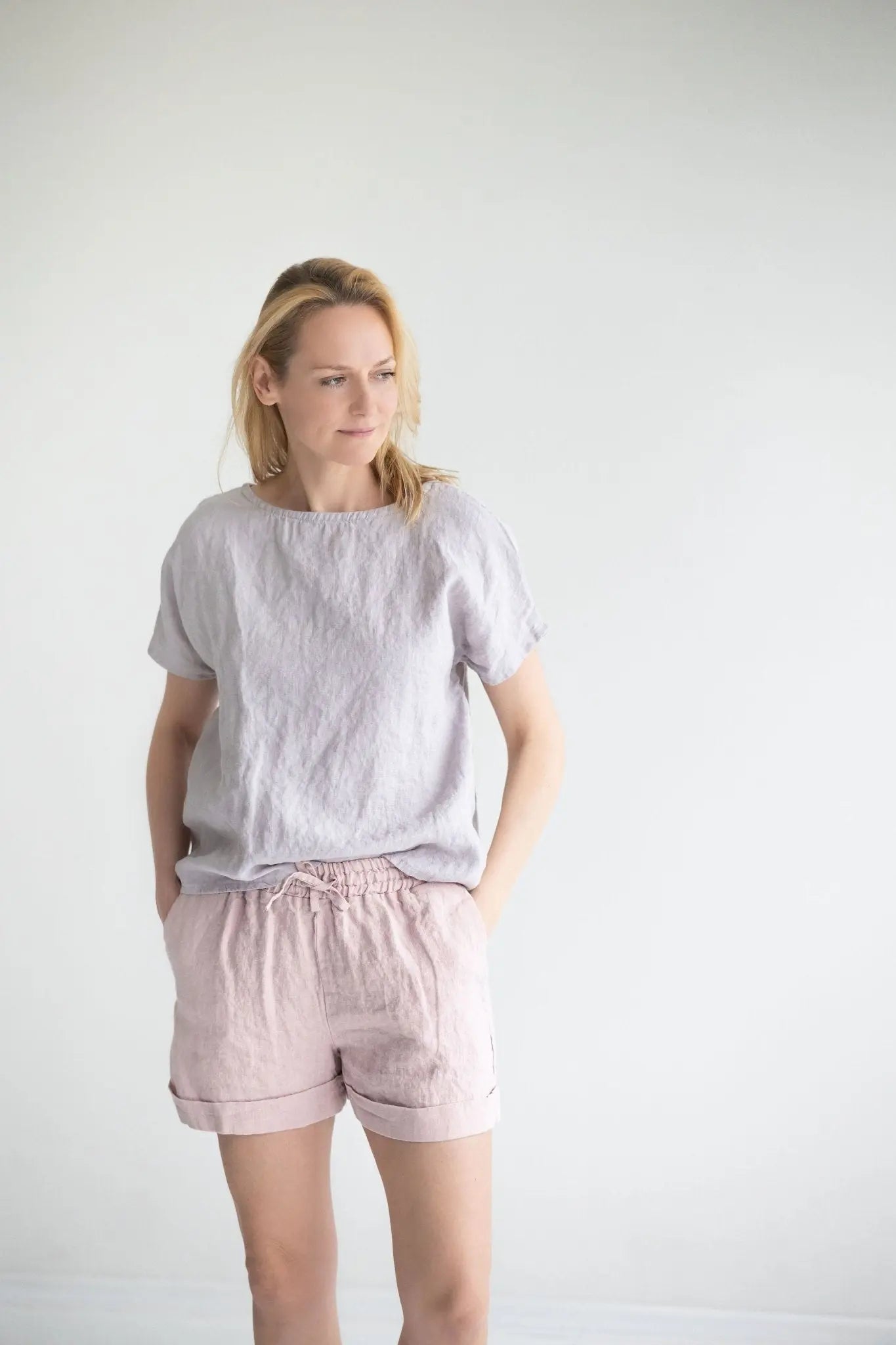 Loose Linen Top - Epic Linen luxury linen