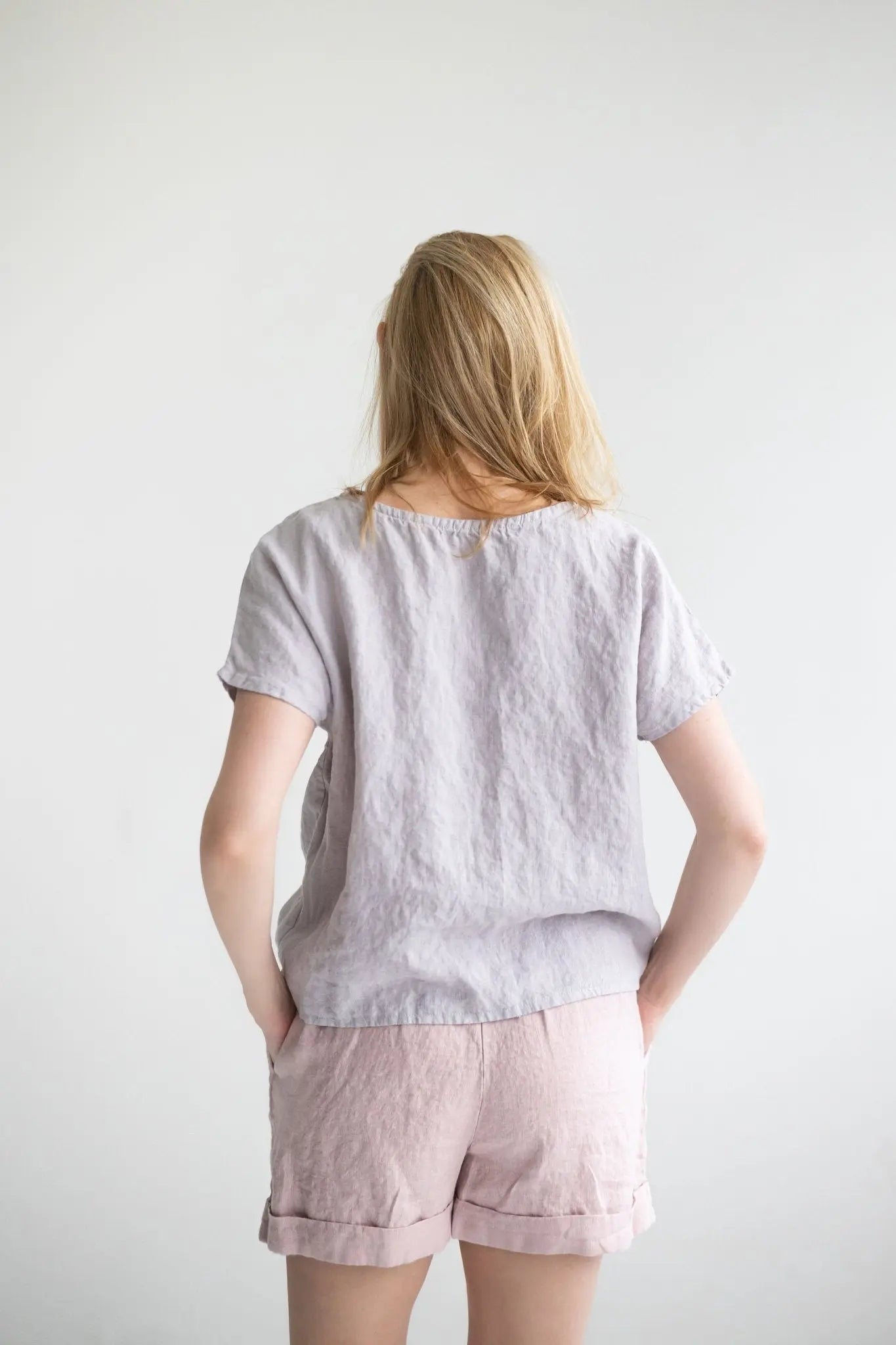 Loose Linen Top - Epic Linen luxury linen