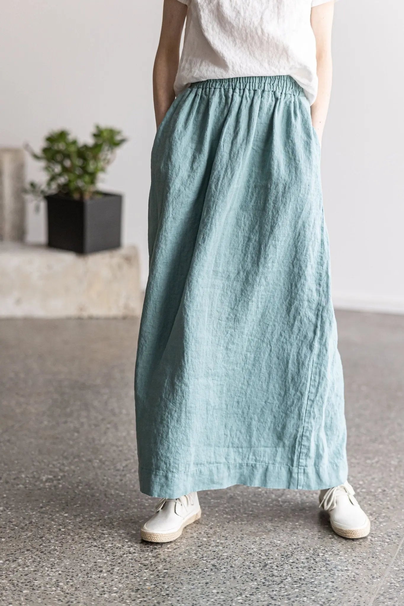 Maxi Linen Skirt - Epic Linen luxury linen