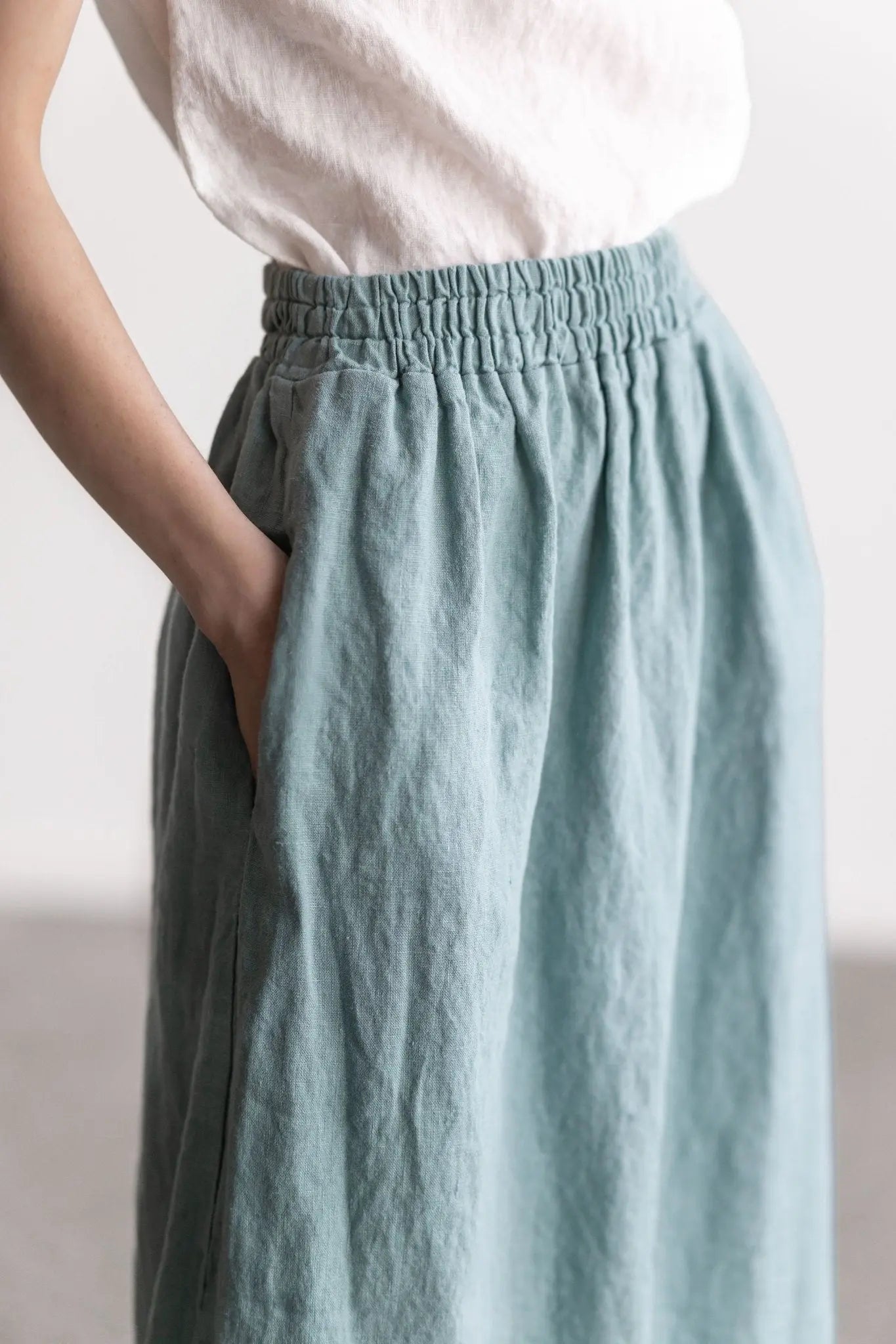 Maxi Linen Skirt - Epic Linen luxury linen