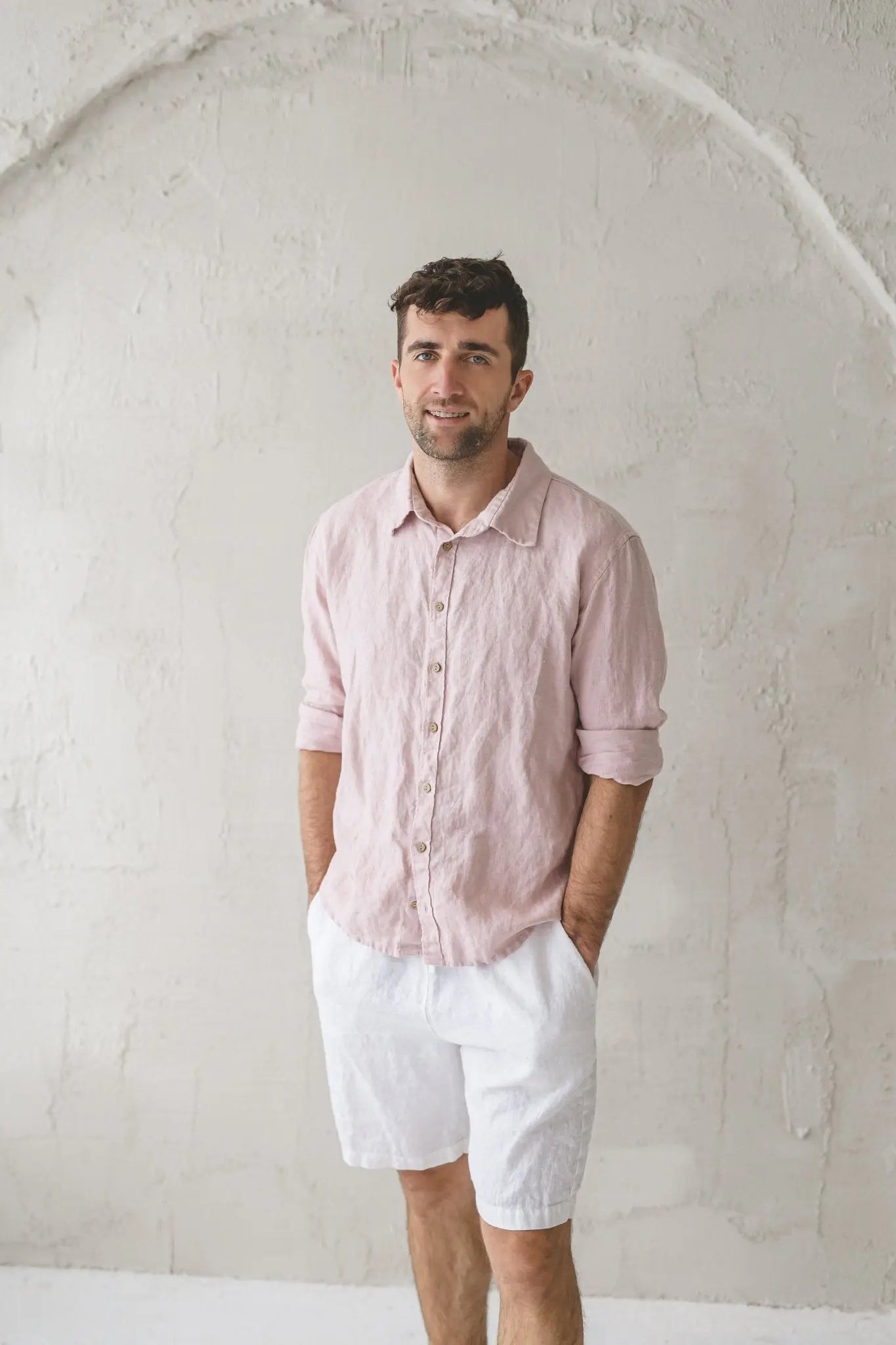 Men's Linen Shorts - Epic Linen luxury linen