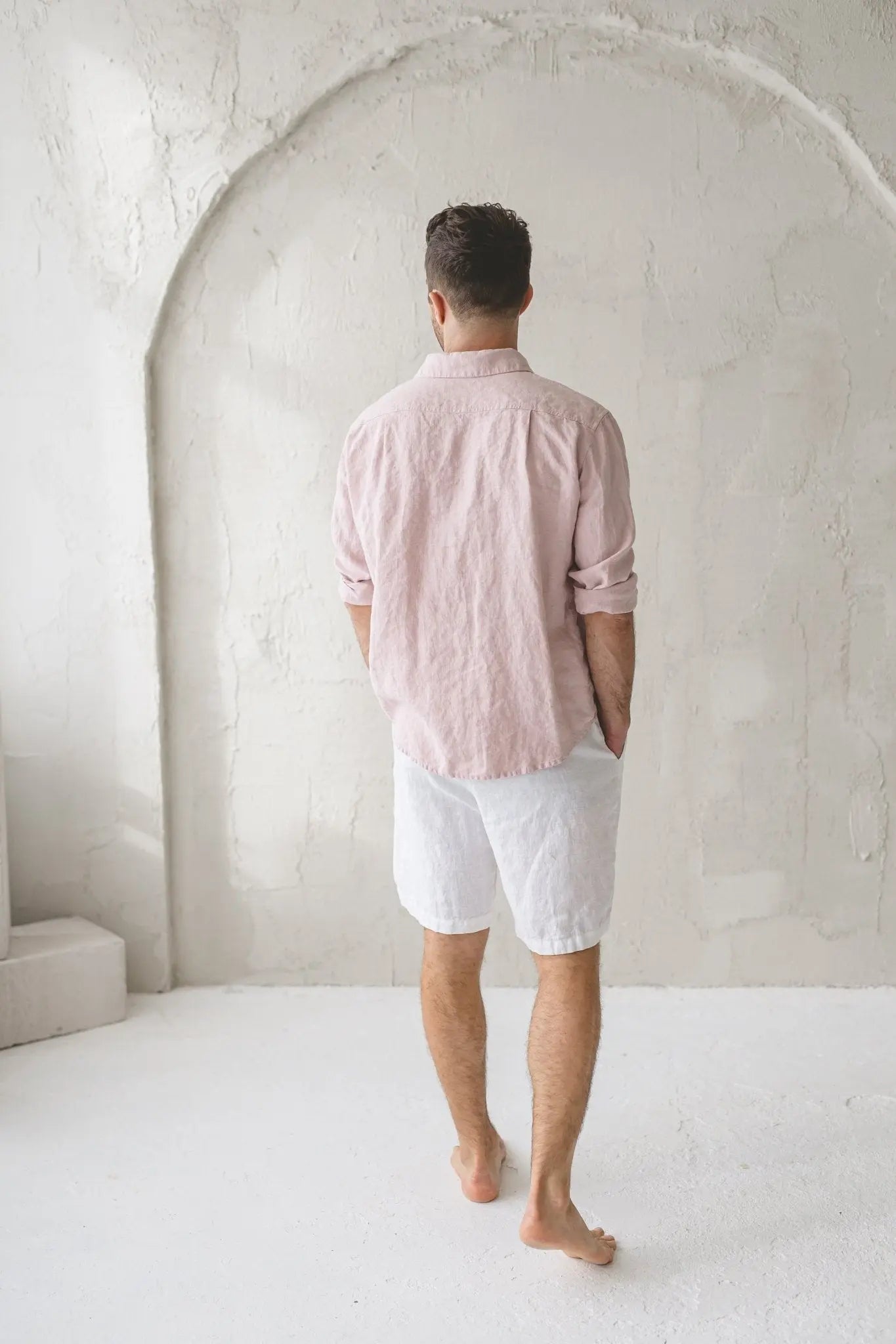 Men's Linen Shorts - Epic Linen luxury linen