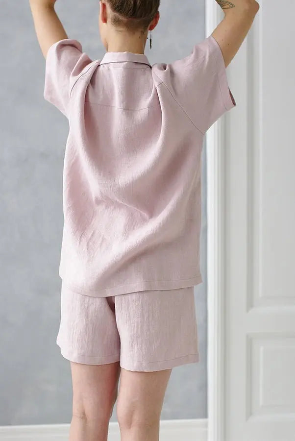 Natural Linen Pajamas - Epic Linen luxury linen