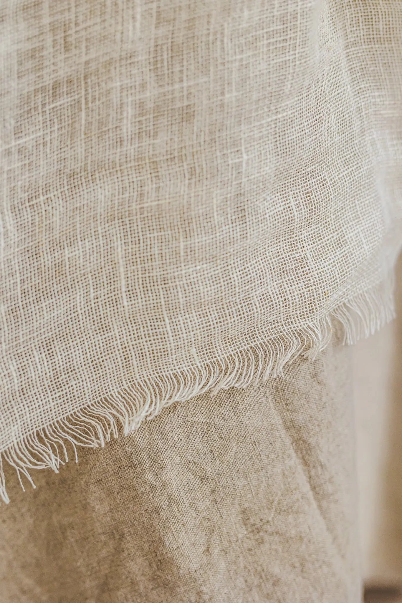 Natural Linen Sheer Curtains - Epic Linen luxury linen