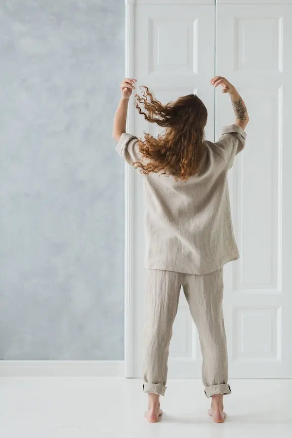 Natural Linen Shirt - Epic Linen luxury linen