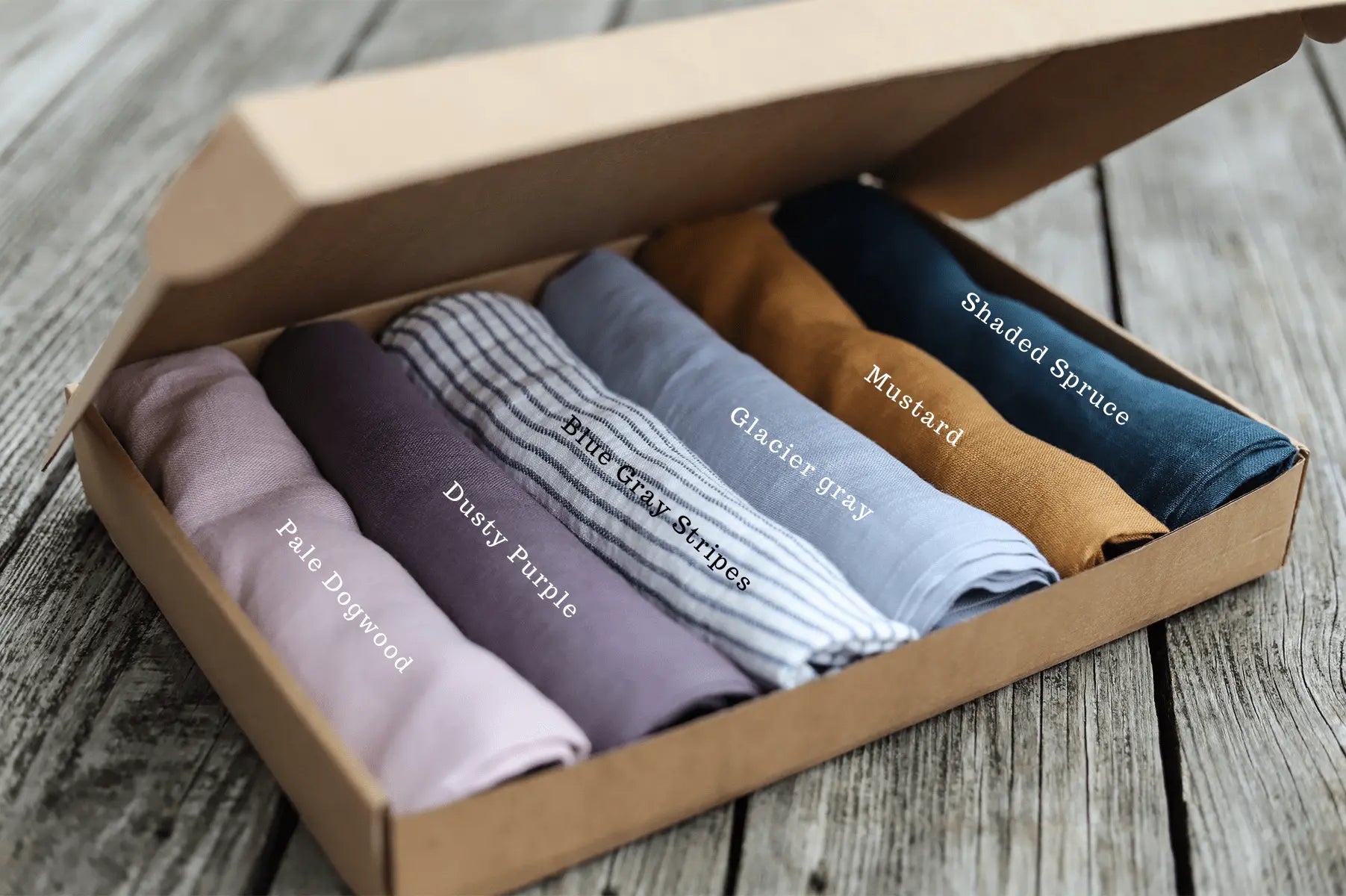 Organic Tea Towel Set, Buy 5 Get 1 FREE, Set of 6 Natural Linen Tea Towels - Epic Linen luxury linen