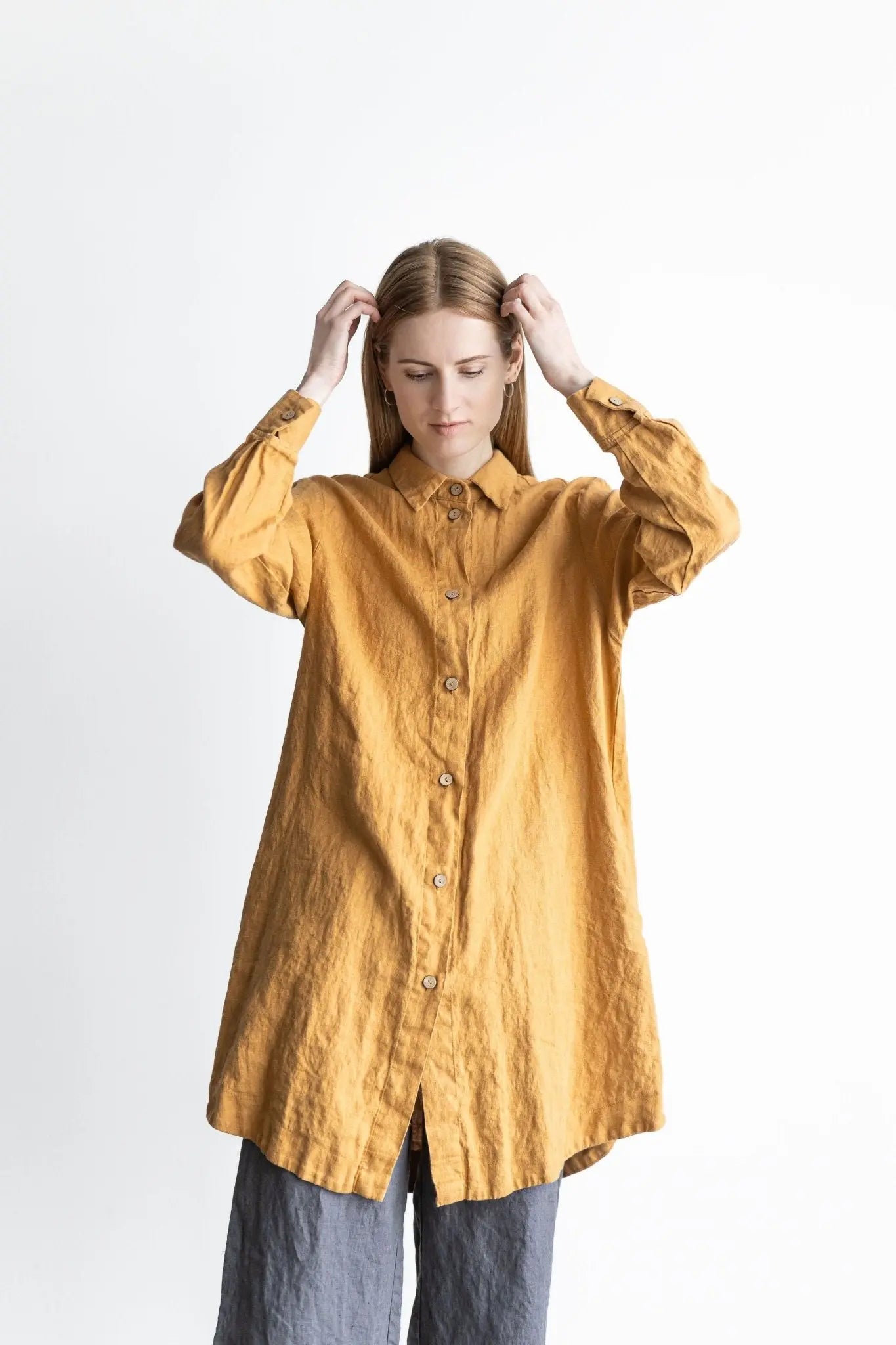 Oversized Linen Shirt - Epic Linen luxury linen