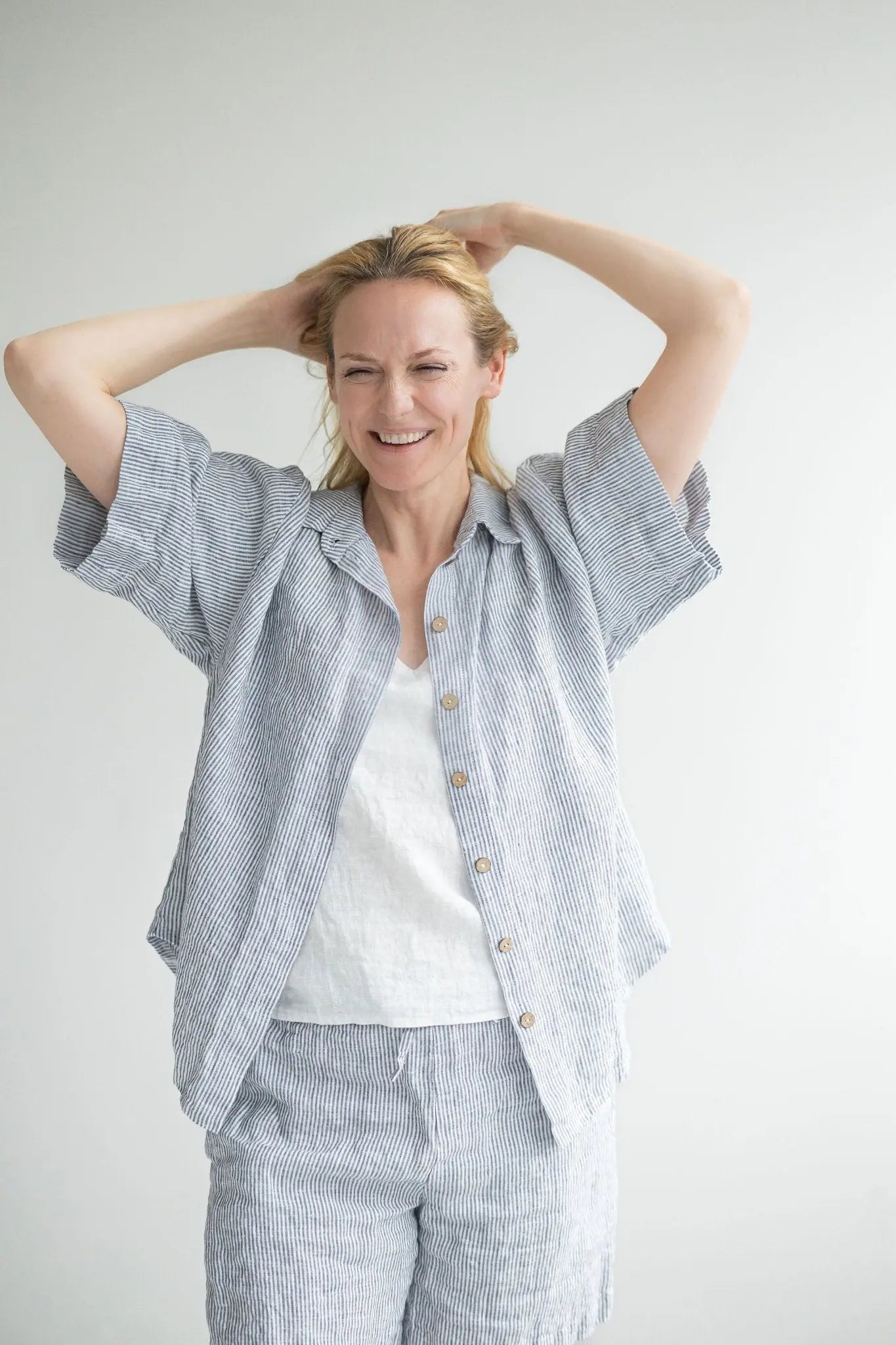 Oversized Linen Shirt - Epic Linen luxury linen