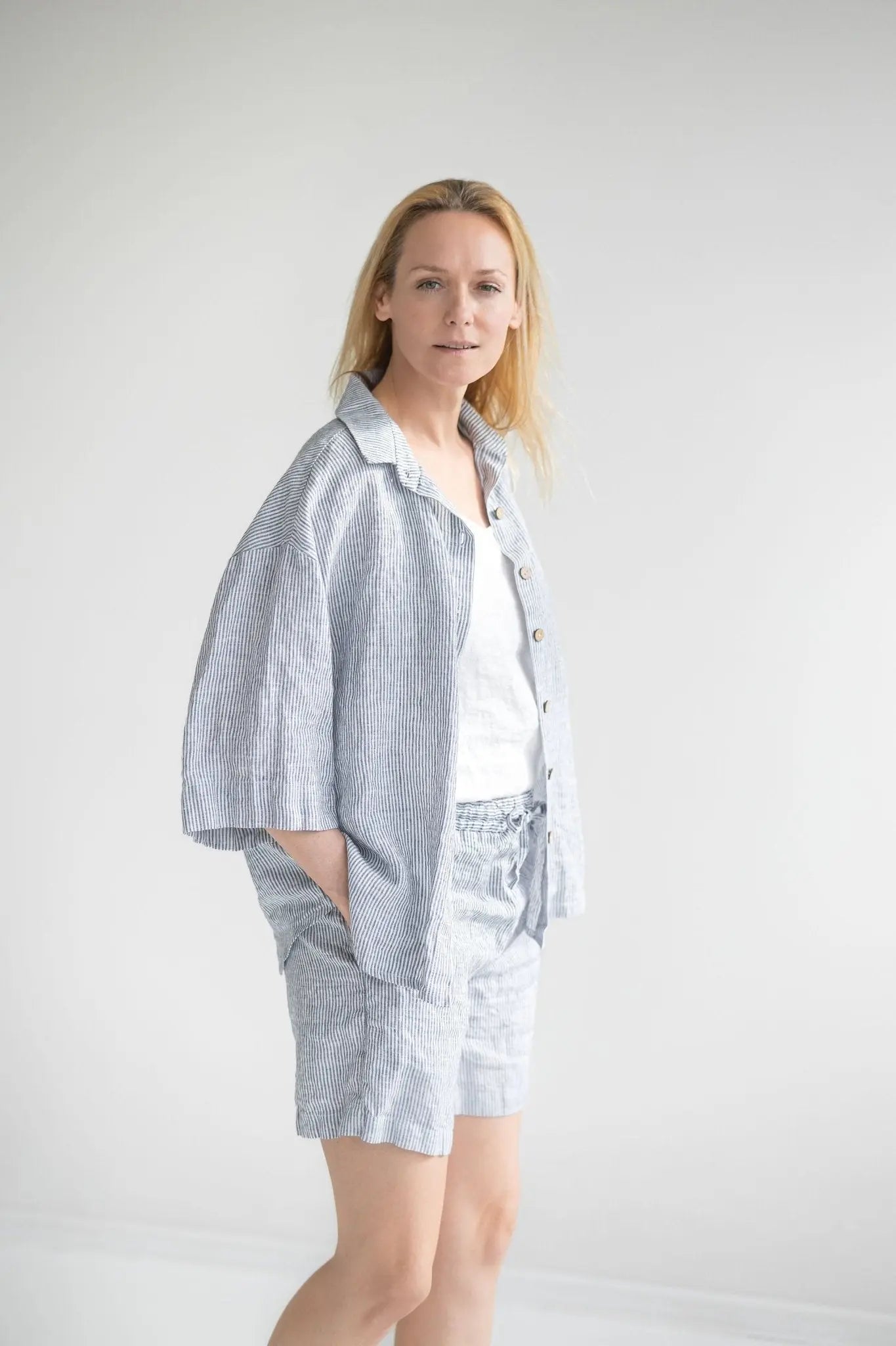 Oversized Linen Shirt - Epic Linen luxury linen