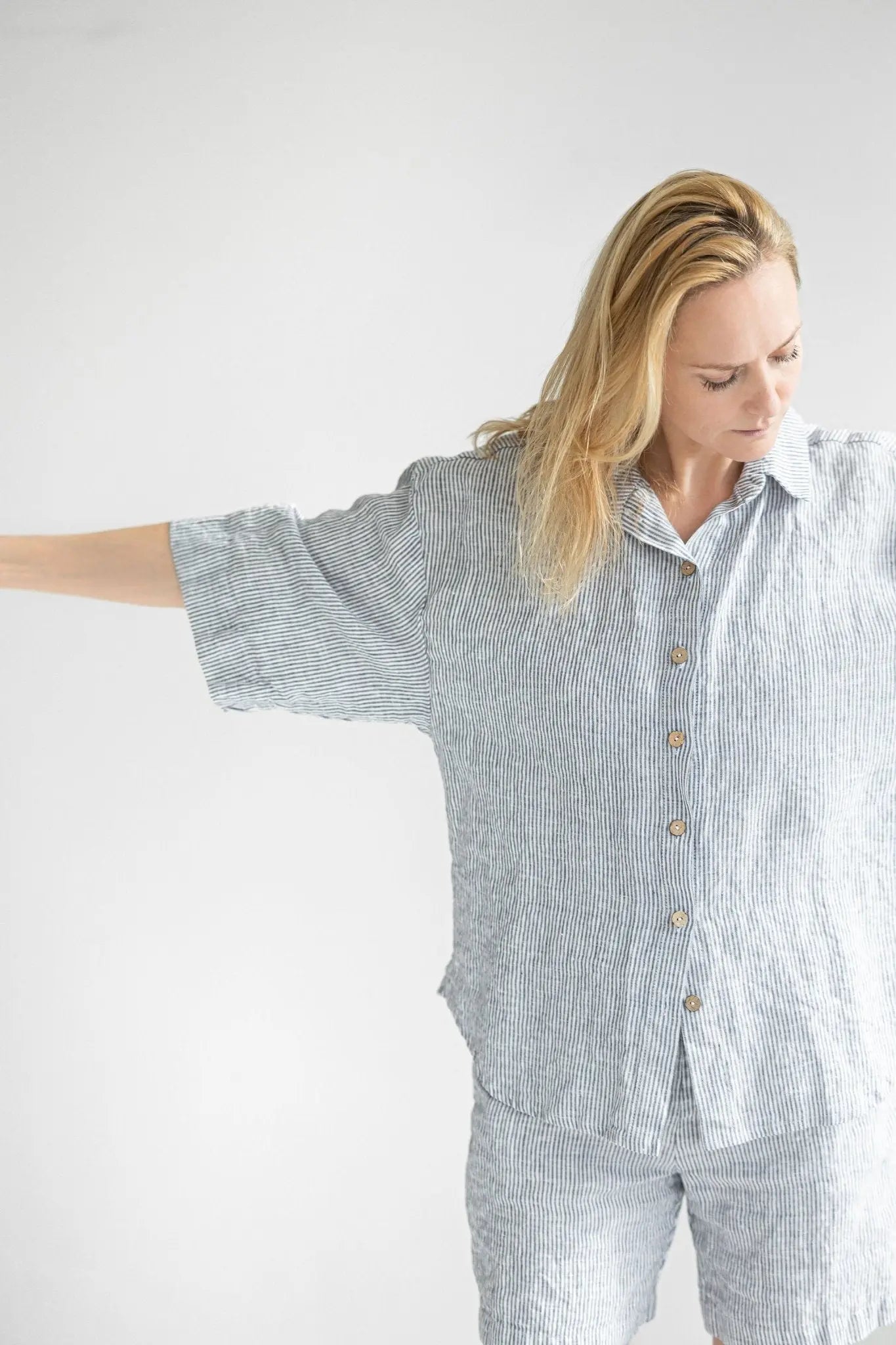 Oversized Linen Shirt - Epic Linen luxury linen