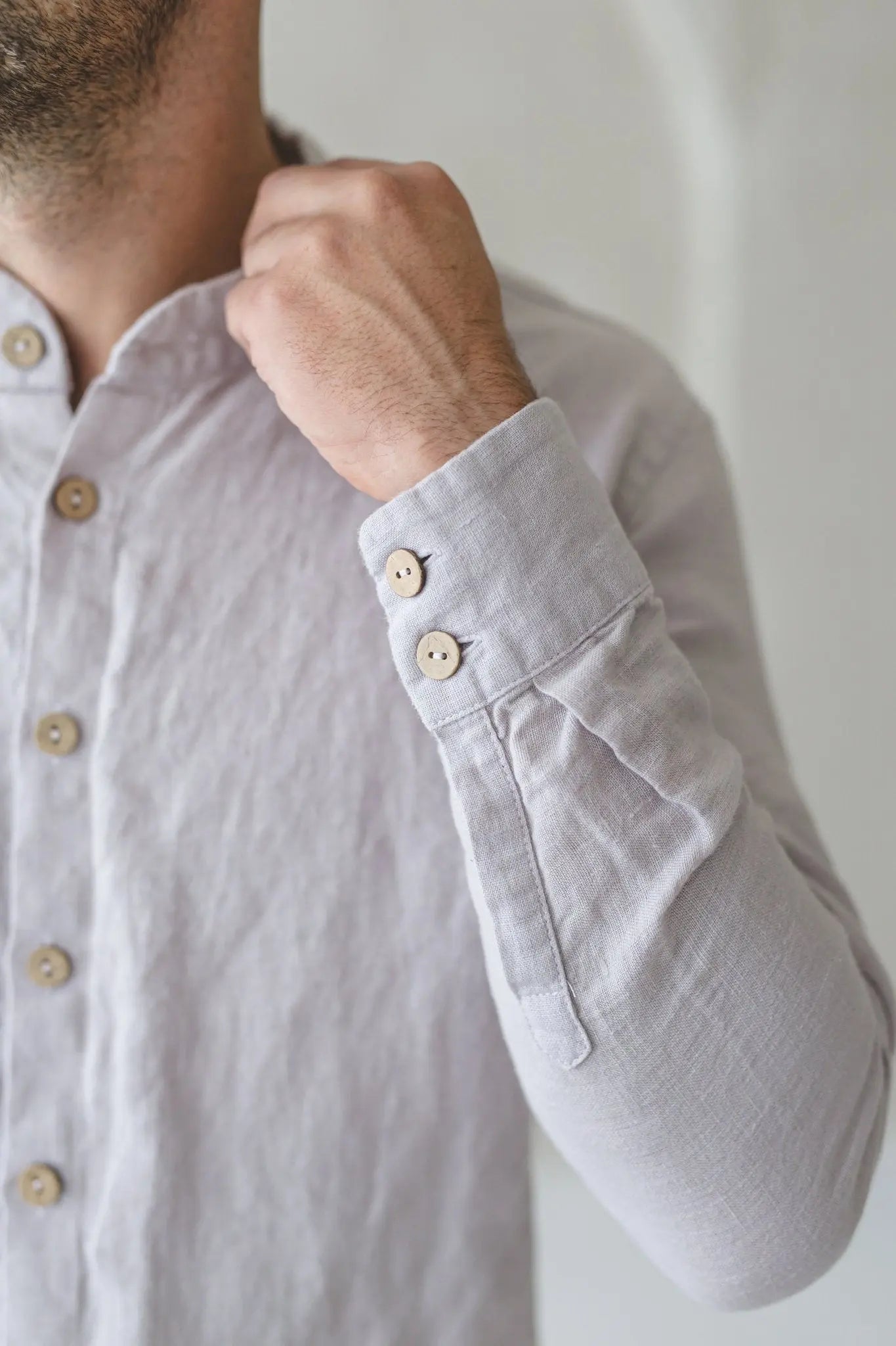 Oxford Linen Men's Shirt - Epic Linen luxury linen