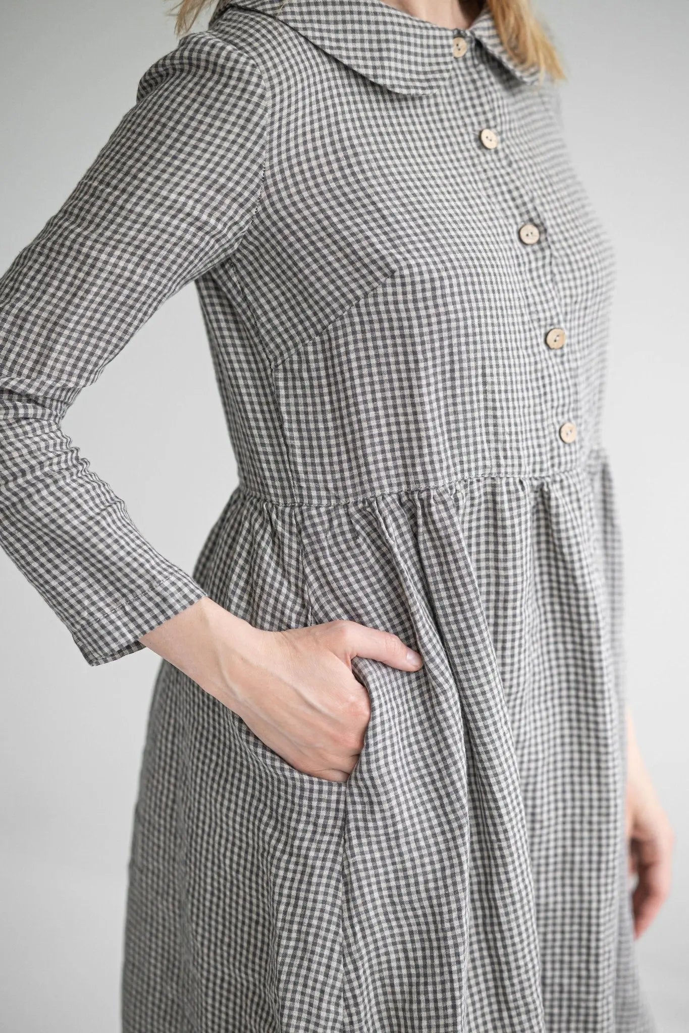 Renaissance Romantic Linen Dress - Epic Linen luxury linen
