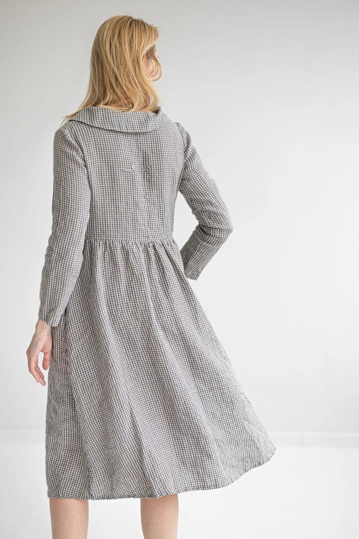 Renaissance Romantic Linen Dress - Epic Linen luxury linen