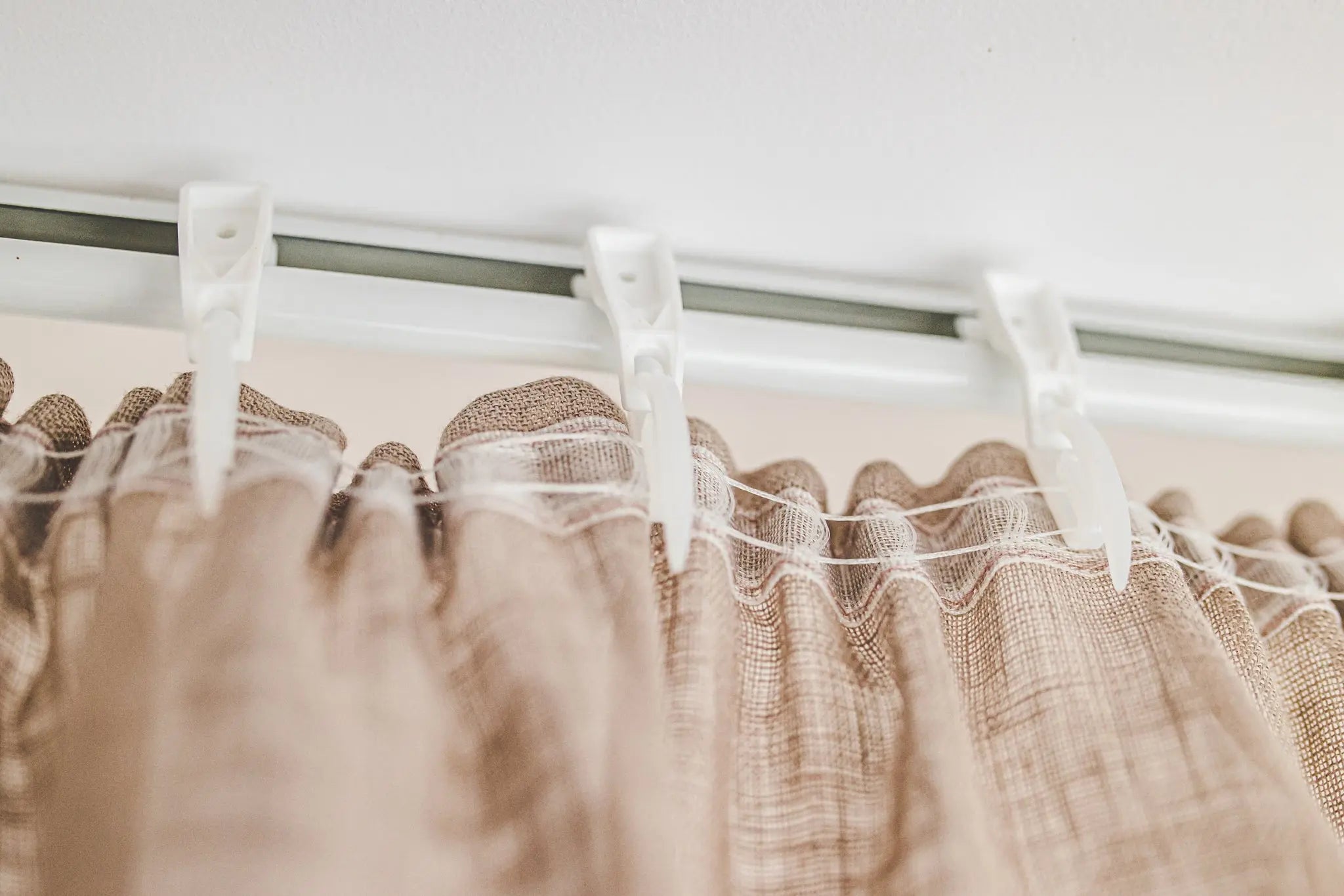 Ripple Fold Light Linen Curtains - Epic Linen luxury linen