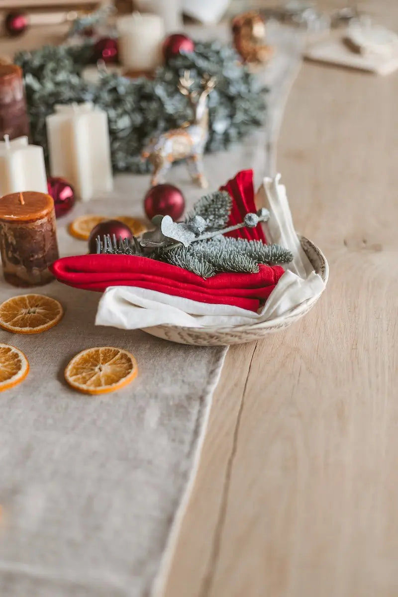 Set of 2 Soft Linen Napkins in a Gift Box - Epic Linen luxury linen