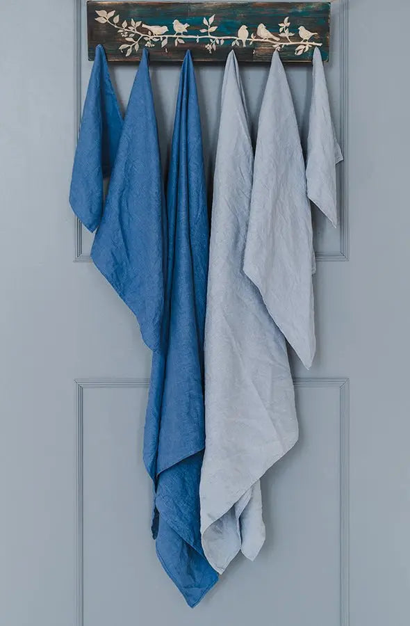 Set of 3 Linen Face Towels - Epic Linen luxury linen