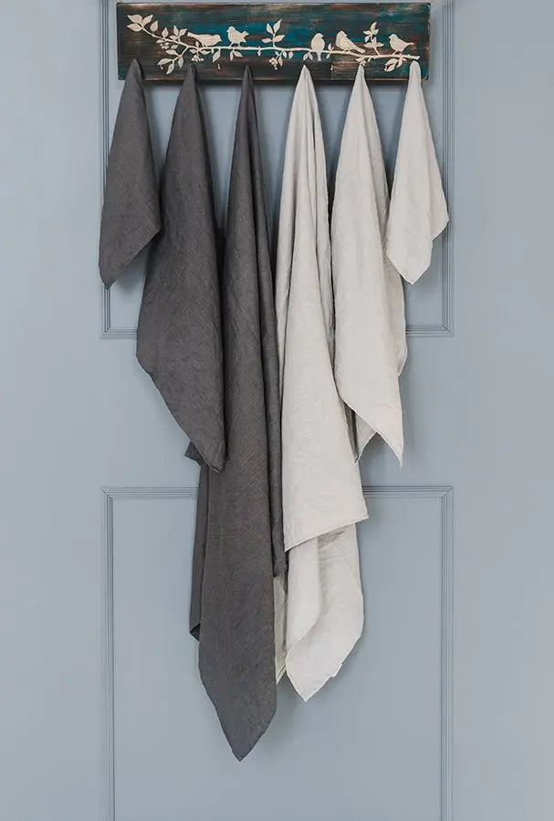 Set of 3 Linen Face Towels - Epic Linen luxury linen